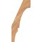 Ekena Millwork 3 1/2"W x 10"D x 22"H Balboa Smooth Knee Brace, Western Red Cedar BRC04X10X22BOA00SWR - alternate 3